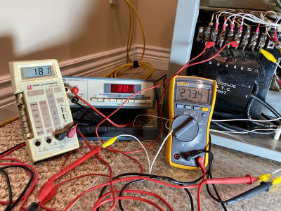 CW Screen Boost - about 40VDC